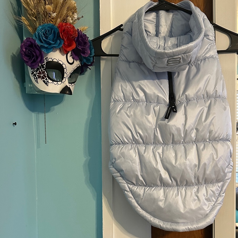 Aritzia Super Ruff Puff Glimmer Dog Puffer Vest